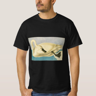Trumpeter Swan by John James Audubon, Vintage Bird T-Shirt