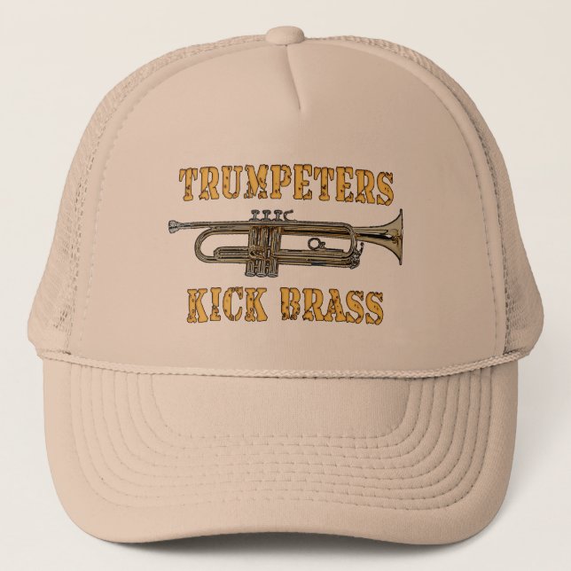 Trumpeters Kick Brass hat (Front)