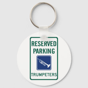 Trumpeters Parking Key Ring