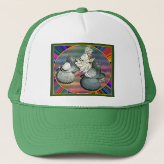 Trumpeters Three Trucker Hat