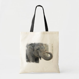 Trumpeting Elephant Tote Bag
