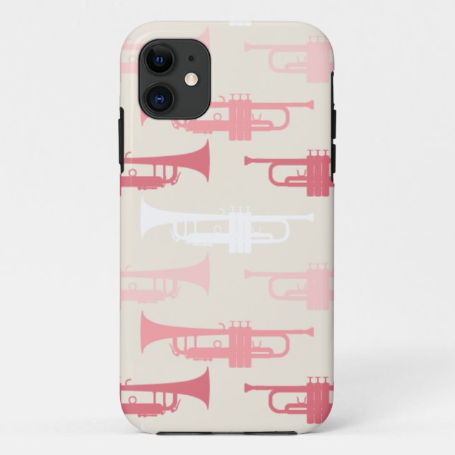 trumpets pink Case-Mate iPhone case (Back)
