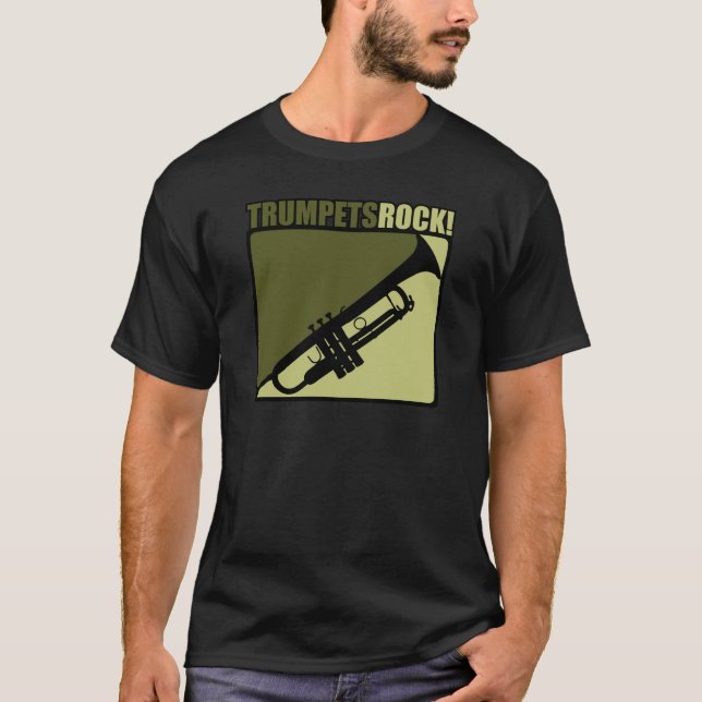 Trumpets Rock! T-Shirt (Front)