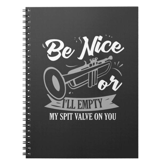 Trumpets - Spit Valve Notebook (Front)