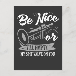 Trumpets - Spit Valve Postcard
