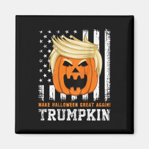 Trumpkin 2025 Make Halloween Great Again Funny Tru Magnet