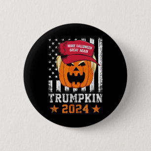 Trumpkin 2025 Usa Make Halloween Great Again Funny 6 Cm Round Badge