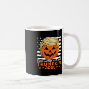 Trumpkin 2025 Usa Make Halloween Great Again Funny Coffee Mug