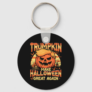 Trumpkin 2025 Usa Make Halloween Great Again Funny Key Ring