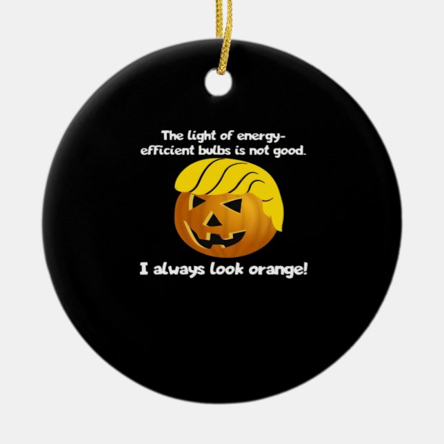 Trumpkin Always Classic Ceramic Tree Decoration (Front)