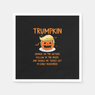 Trumpkin  Anti- Halloween Gifts Napkin