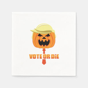 Trumpkin Classic For Halloween Napkin