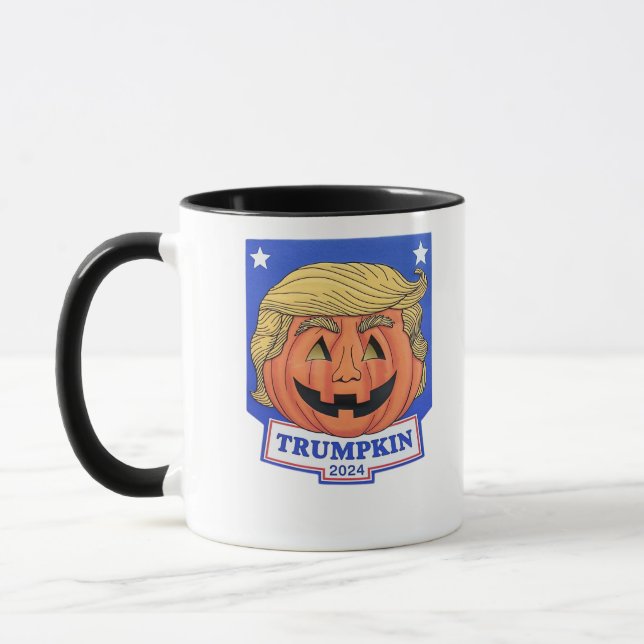 Trumpkin Classic – Funny Halloween Quote Mug (Left)