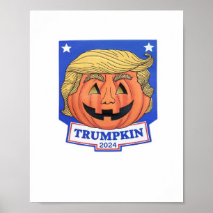 Trumpkin Classic – Funny Halloween Quote Poster