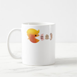 Trumpkin Eating Democrats Classic – Satirical Hall Coffee Mug