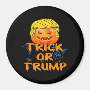 Trumpkin Funny Design For Halloween Magnet