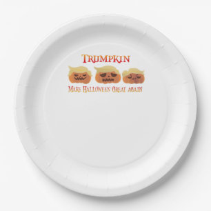 Trumpkin Funny Design Paper Plate
