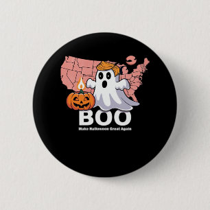 Trumpkin Funny Halloween Boo - Pumpkin Trumpkin 6 Cm Round Badge