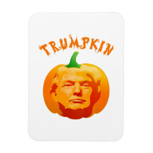 Trumpkin Funny Halloween Costume – Retro MAGA Styl Magnet