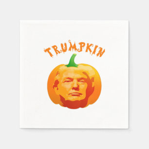 Trumpkin Funny Halloween Costume – Retro MAGA Styl Napkin