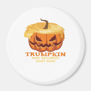 Trumpkin Funny Halloween Pumpkin – Classic Costume Magnet