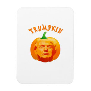 Trumpkin Funny Halloween – Spooky Parody Edition Magnet