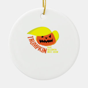 Trumpkin – Funny Mash Ceramic Tree Decoration