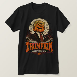 Trumpkin Halloween 2026 Funny T-Shirt