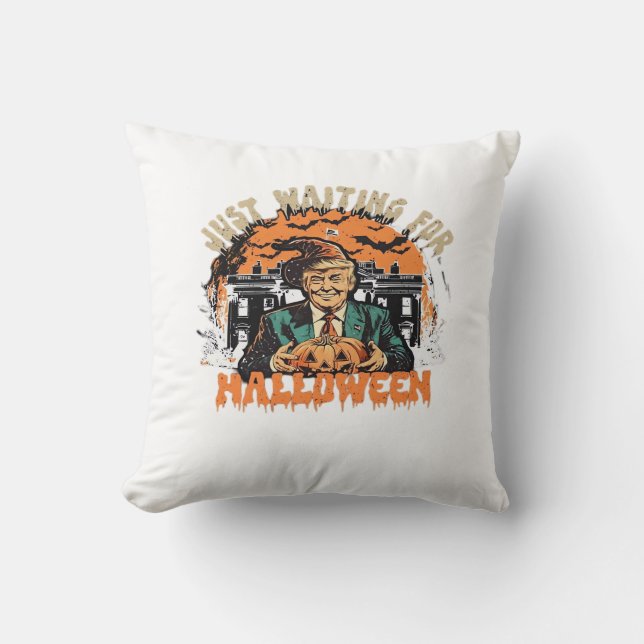 Trumpkin Halloween Classic Cushion (Front)