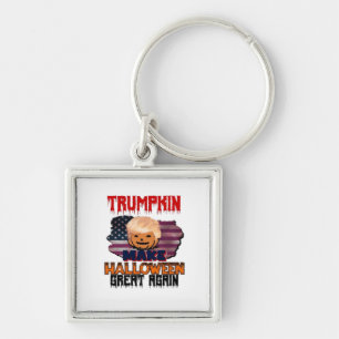 Trumpkin Halloween Classic Key Ring
