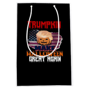 Trumpkin Halloween Classic Medium Gift Bag