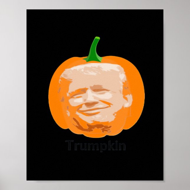 Trumpkin Halloween Classic Poster (Front)