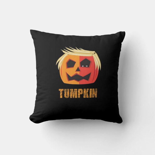 Trumpkin Halloween  Cushion (Front)