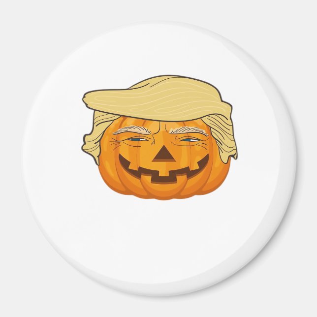 Trumpkin Halloween Funny Classic – Basic Fall Slot Magnet (Front)