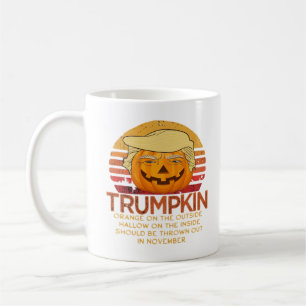 Trumpkin Halloween Funny Classic – Political Pumpk Coffee Mug