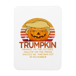 Trumpkin Halloween Funny Classic – Political Pumpk Magnet