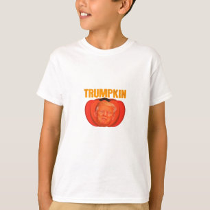 Trumpkin Halloween Jack O Lantern Graphic Funny  T-Shirt