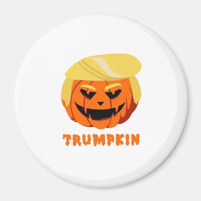 Trumpkin Halloween Magnet (Front)