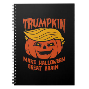 Trumpkin Halloween - Make Halloween Great Again Cl Notebook