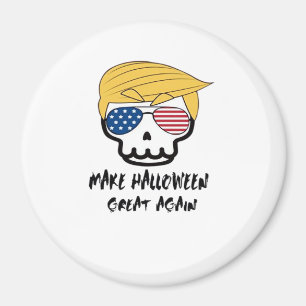 Trumpkin Halloween Make Halloween Great Again Funn Magnet