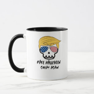 Trumpkin Halloween Make Halloween Great Again Funn Mug