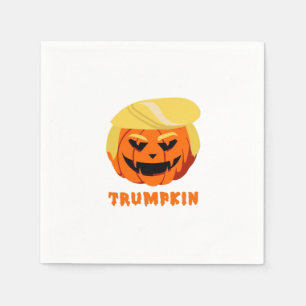 Trumpkin Halloween Napkin