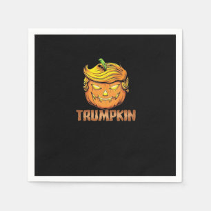 Trumpkin - Halloween Pumpkin Napkin