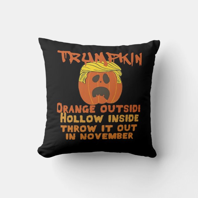 Trumpkin Inside Throw Out November Classic Cushion (Front)