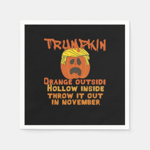 Trumpkin Inside Throw Out November Classic Napkin
