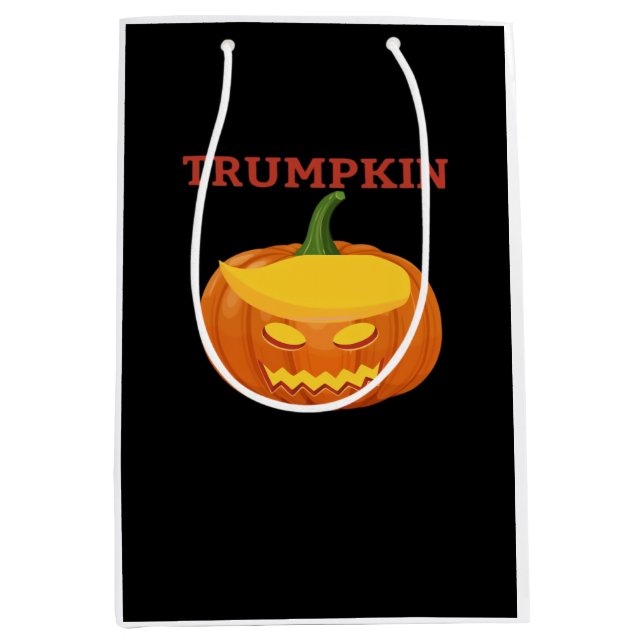 Trumpkin Jack-O-Lantern Classic Medium Gift Bag (Front)