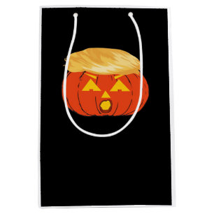 Trumpkin Jack O'Lantern Medium Gift Bag