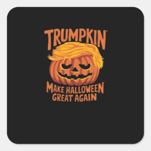 Trumpkin Make America Halloween Great Again Classi Square Sticker