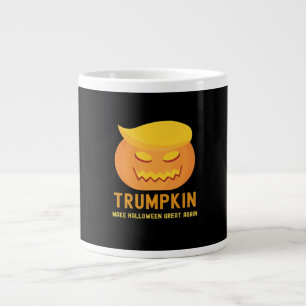 Trumpkin Make Halloween Great Again – Basic Parody Large Coffee Mug