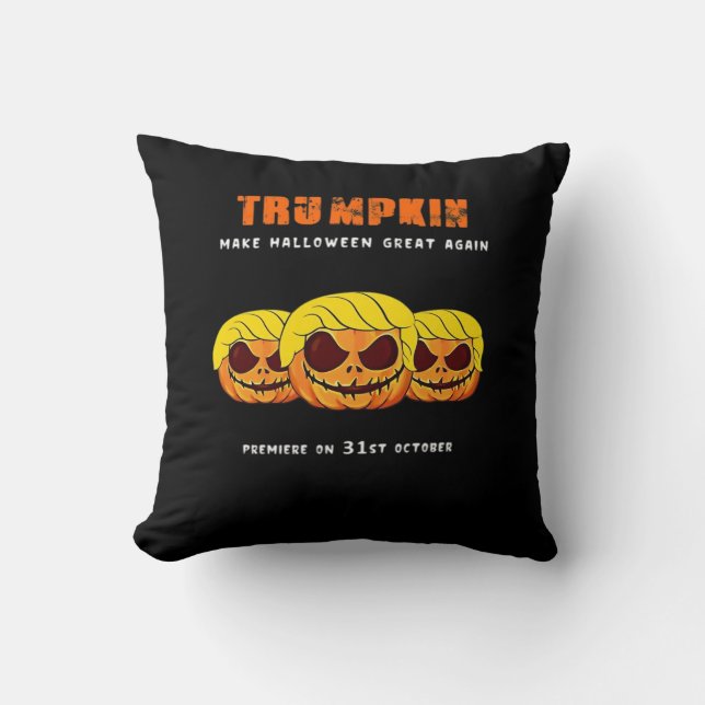 Trumpkin - Make Halloween Great Again Classic Cushion (Front)